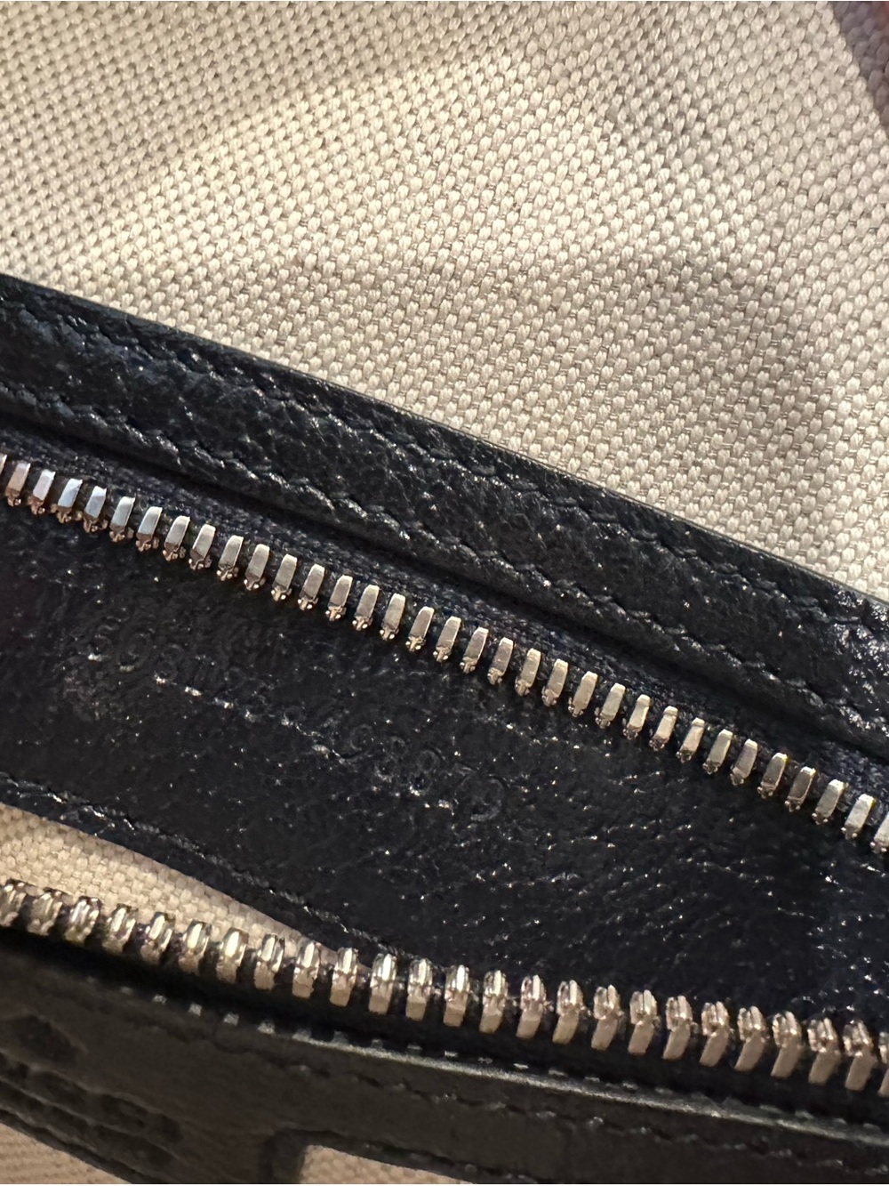 Gucci GG Supreme Canvas Crossbody with Navy and Red Web Stripe - Picture 5 of 10